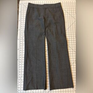 Reposh - Banana Republic Charcoal Pinstripe Wide-Leg Trousers